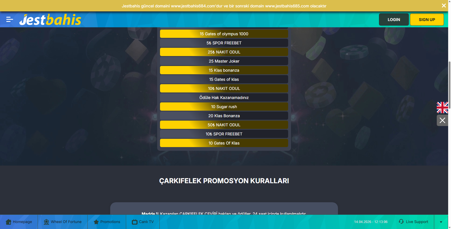 Jestbahis Casino Oyunları