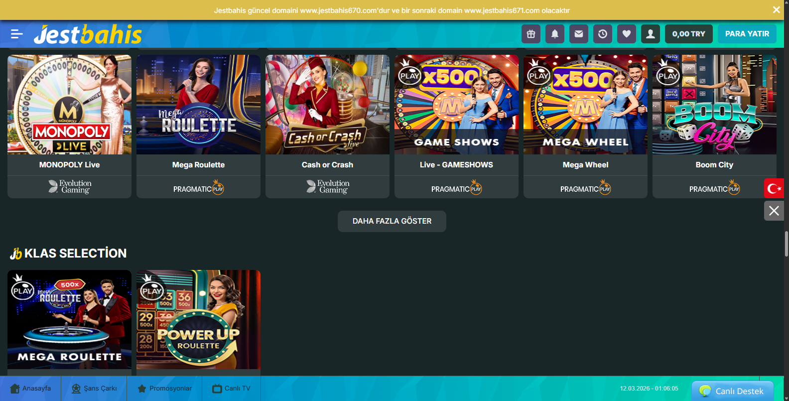 Jestbahis Slot